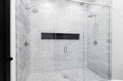 Large Format Tile in Shower Area